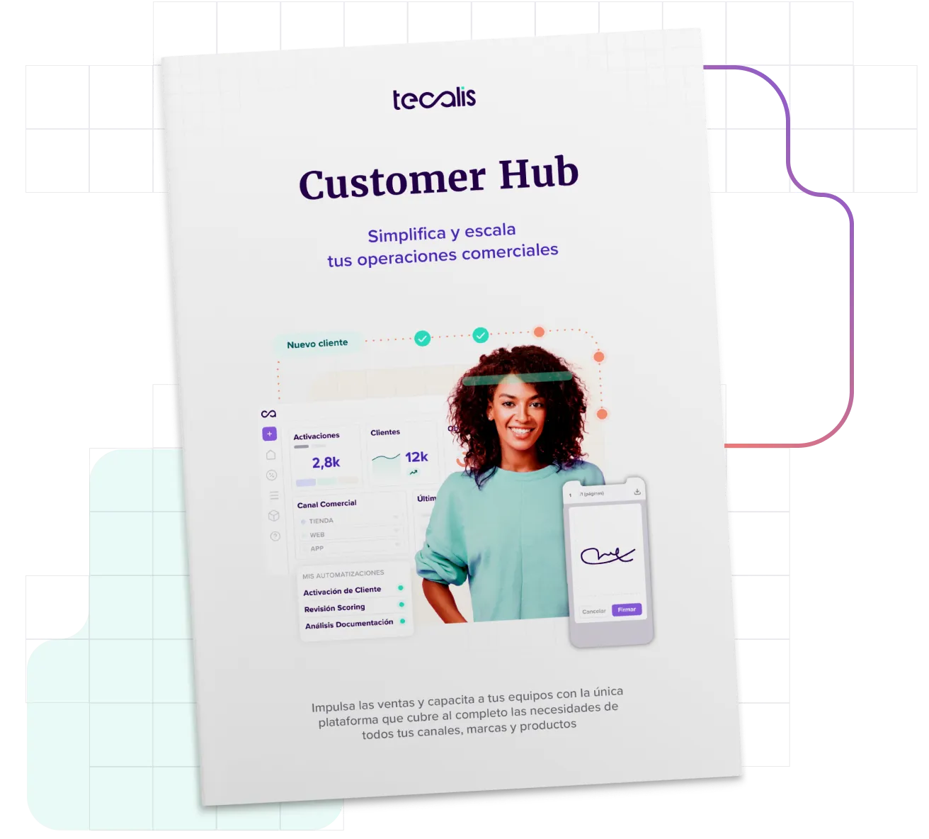 portada brochure customer hub