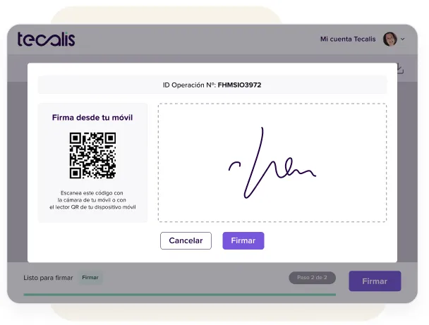 Firma desde tu móvil