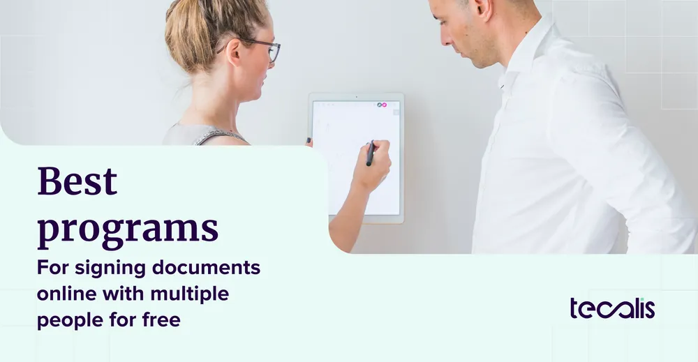 Best programs for signing documents online with multiple people for free