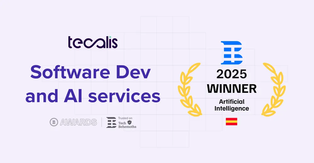Tecalis, new international award in AI and custom software 