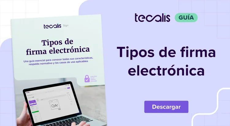 tipos de firma electrónica