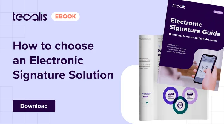 eBook about choosing Electronic Signature solution