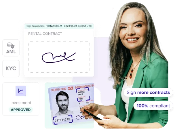 Real Estate. Digital Signature and Identity